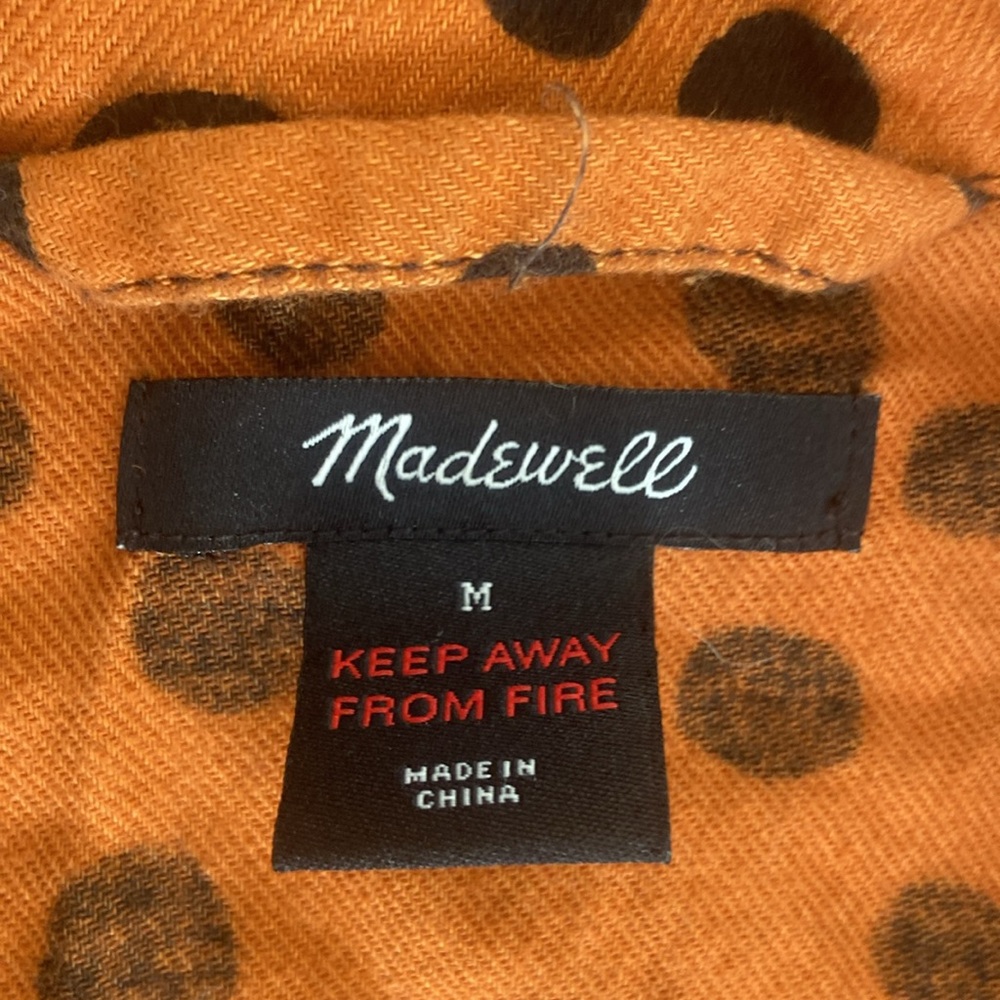 Madewell Polka Dot Sleepwear shorts Set Size Medium 100% Cotton - Picture 2 of 8